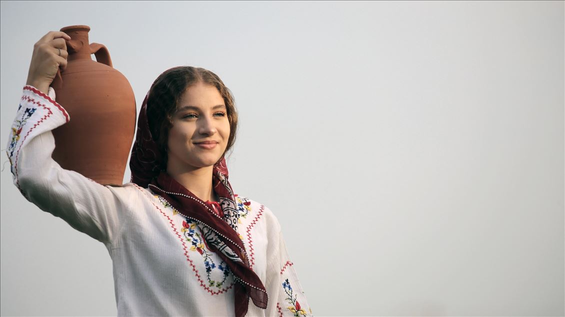 Edirne'de çeltik tarlası fotoğrafçılara doğal stüdyo oldu