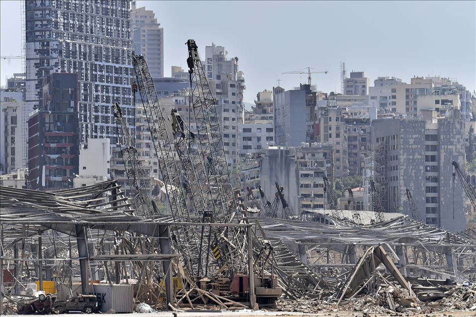 Nakon razorne eksplozije: Ruševine luke Bejrut