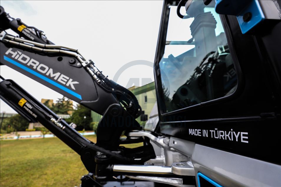 Hidromec HICON 7W electric indigenous excavator in Turkey