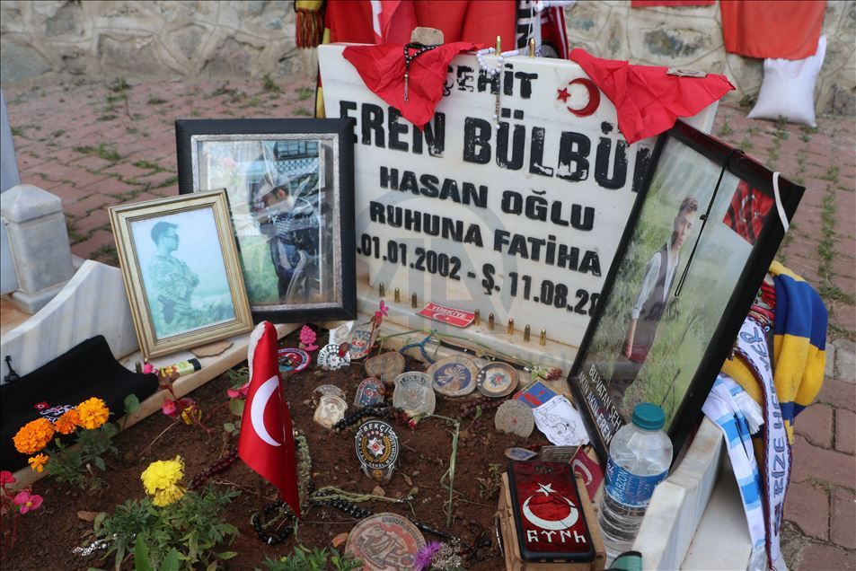 Şehit Eren Bülbül'ün annesi: "Şehit yavrum tüm Türkiye'nin acısı oldu"