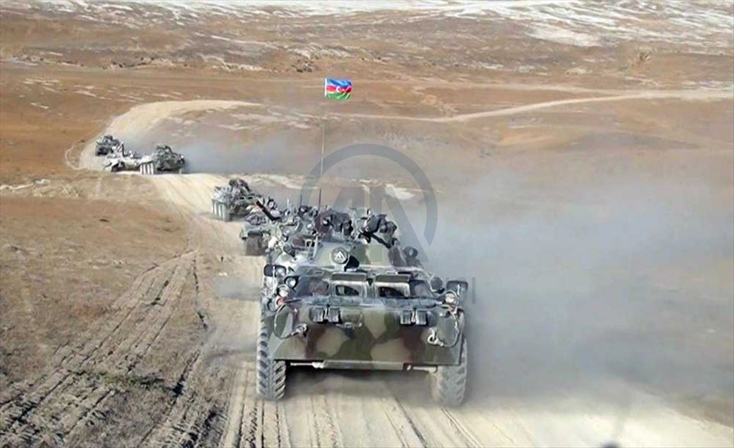 تواصل القوات التركية والأذربيجاني