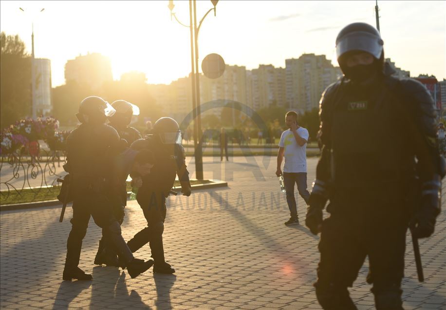 В Беларуси продолжились акции протеста против переизбрания Лукашенко