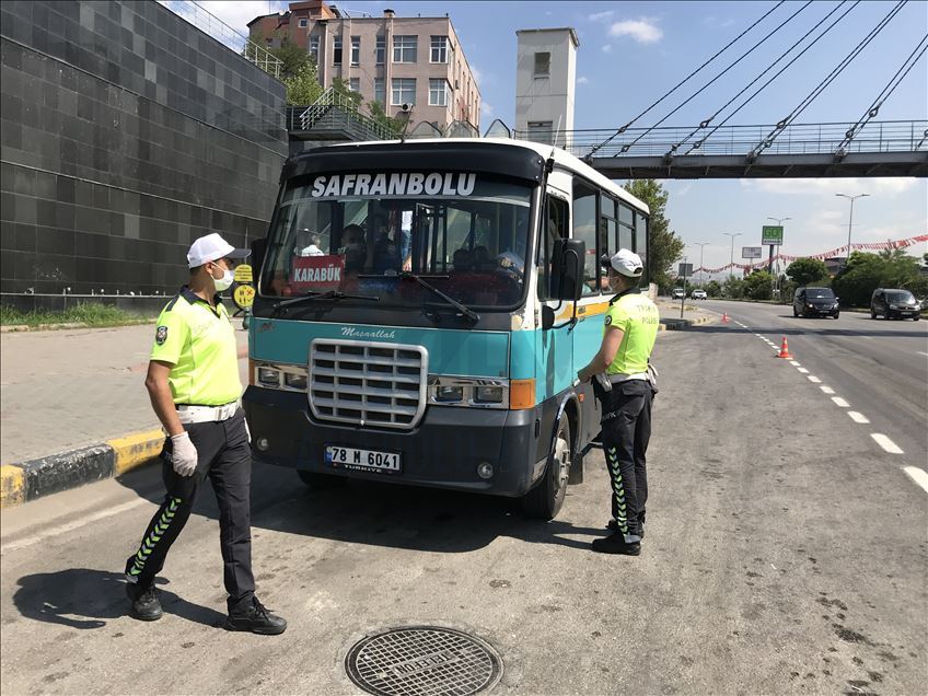 Doğu Marmara ve Batı Karadeniz'de Kovid-19 tedbirleri denetimi