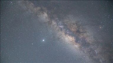 Night of stars and the Milky Way in Colombia