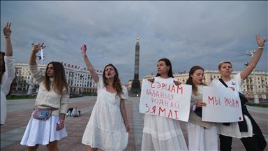 Protests against Sunday's presidential election results continue in Belarus