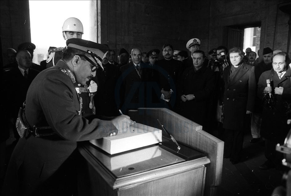 Pakistani President General Zia-ul-Haq wrote in the special book at the mausoleum of Mustafa Kemal Ataturk in Ankara during his official visit to Turkey in 1981. 