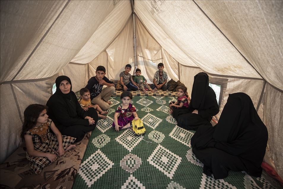 Sirija: Jedanaestočlana porodica živi u šatoru od devet kvadrata 