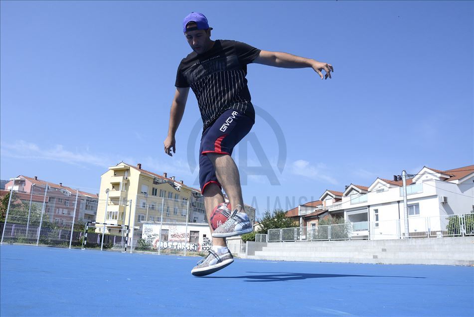Pokrenuo školu freestylea: Samir Salčin je bh. virtuoz s loptom 