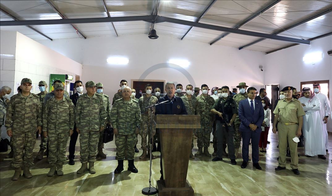 Bakan Akar ve Genelkurmay Başkanı Orgeneral Güler Libya'da