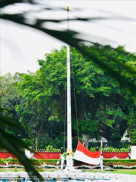 Upacara Hari Peringatan Kemerdekaan Indonesia ke-75