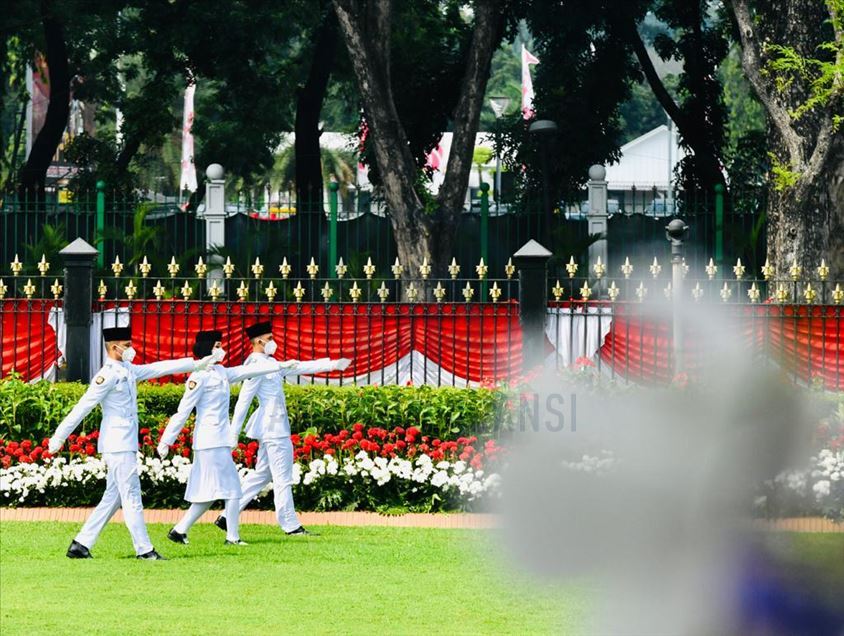 Upacara Hari Peringatan Kemerdekaan Indonesia ke-75