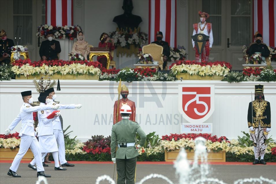 Upacara Hari Peringatan Kemerdekaan Indonesia ke-75