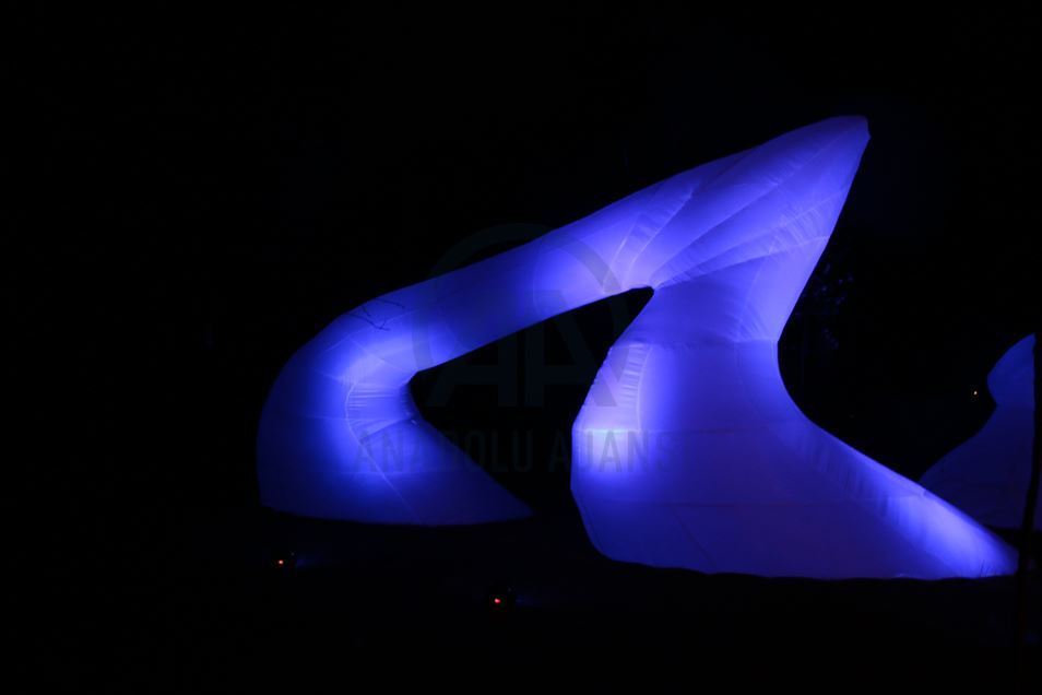 Во Скопје започна Меѓународниот фестивал на светлосната уметност „Skopje Light Art District 2020"