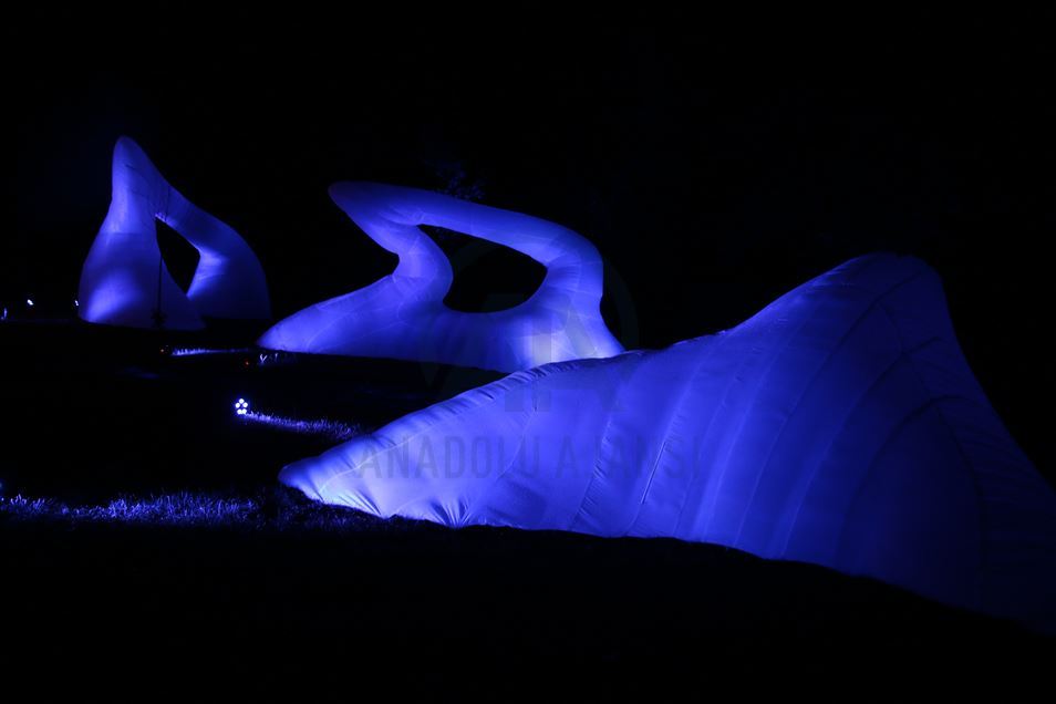 Во Скопје започна Меѓународниот фестивал на светлосната уметност „Skopje Light Art District 2020"