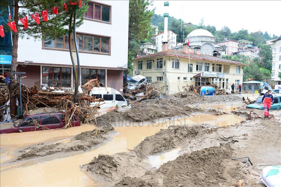Heavy rain in Turkey's Giresun