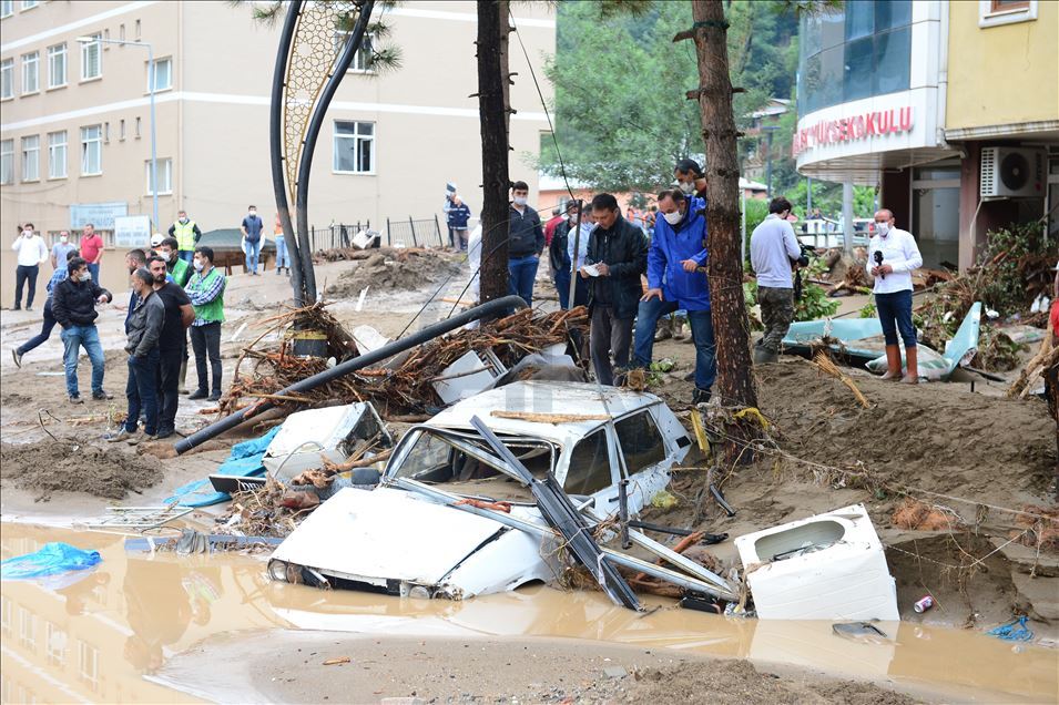Heavy rain in Turkey's Giresun