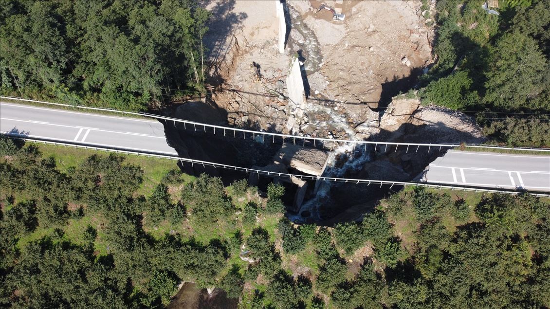 Aftermath of floods in Turkey's Giresun