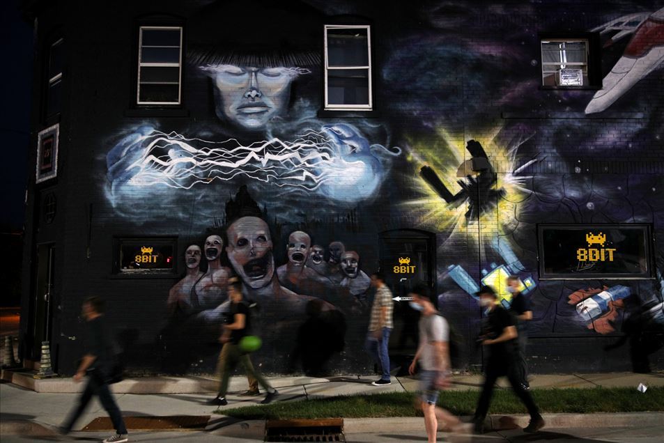 Cuarta noche de protestas tras tiroteo contra Jacob Blake en Kenosha, Wisconsin