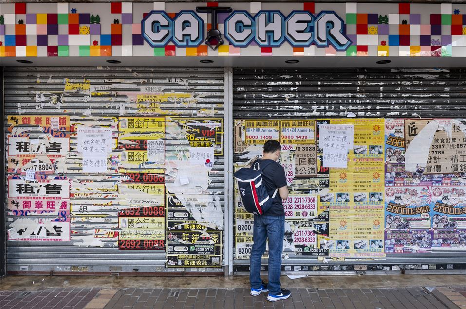 Hong Kong'ta Kovid-19 kaynaklı yaşanan ekonomik kriz