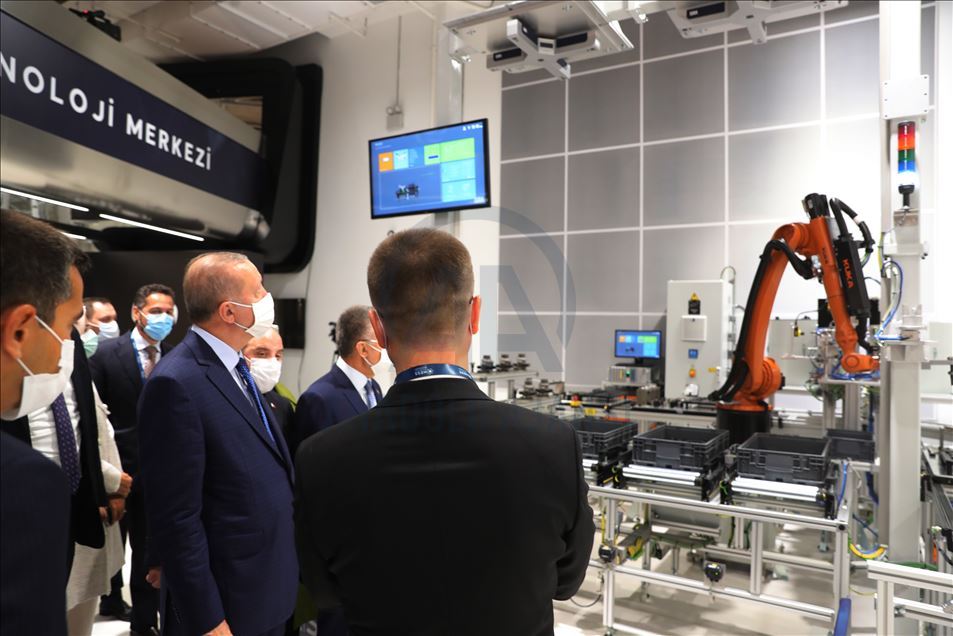Cumhurbaşkanı Erdoğan, MESS Teknoloji Merkezi ve 40 Fabrika Açılış Töreni'ne katıldı