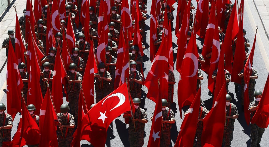 Başkentte 30 Ağustos Kortej Yürüyüşü