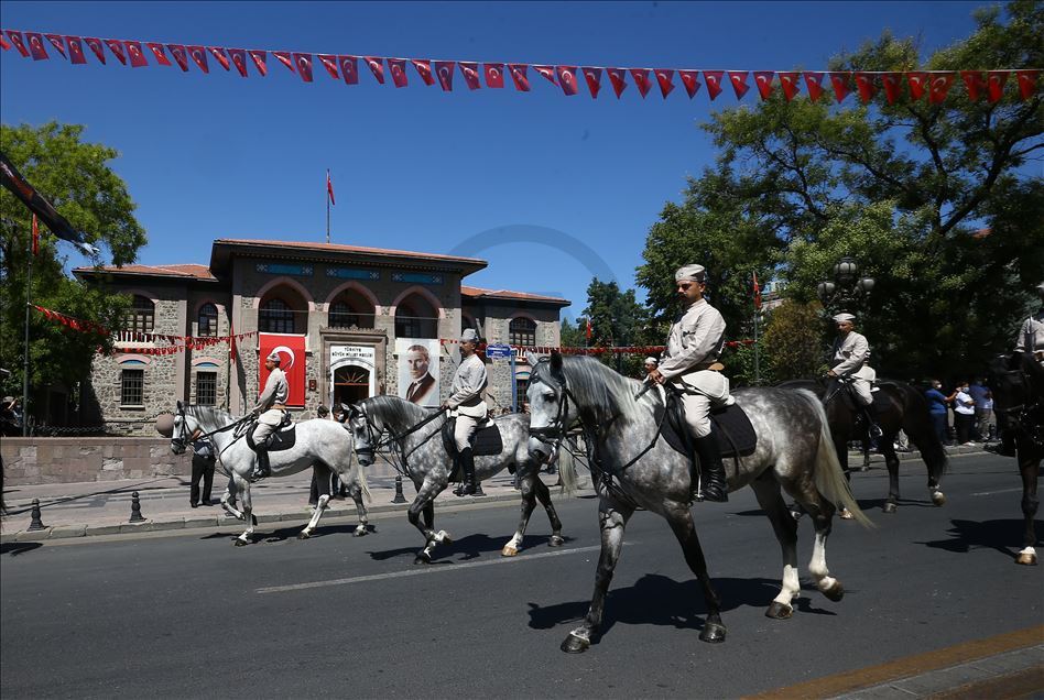 Başkentte 30 Ağustos Kortej Yürüyüşü