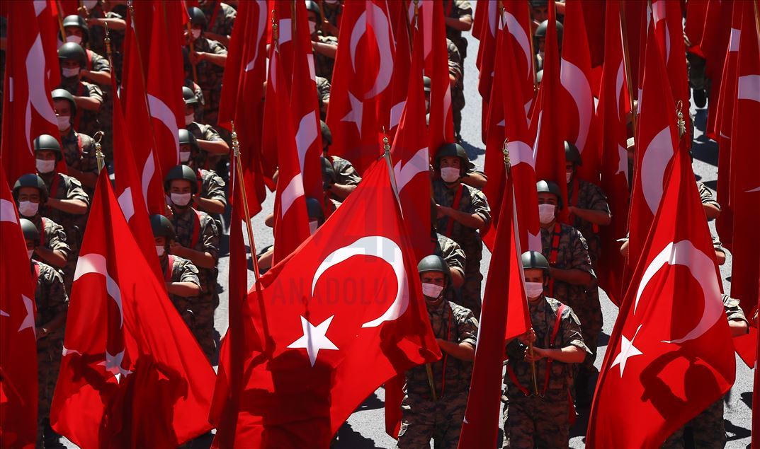 Başkentte 30 Ağustos Kortej Yürüyüşü
