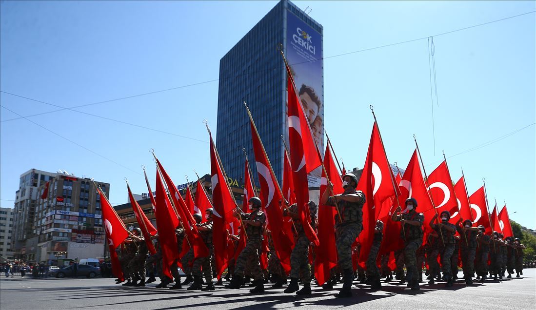 Başkentte 30 Ağustos Kortej Yürüyüşü