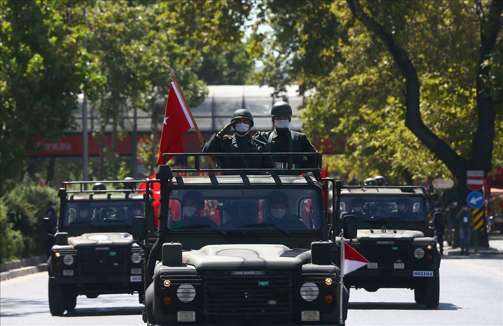 Başkentte 30 Ağustos Kortej Yürüyüşü