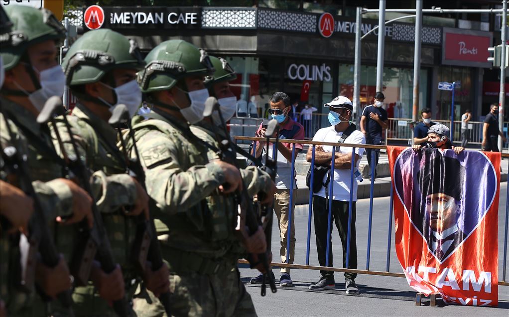 Başkentte 30 Ağustos Kortej Yürüyüşü