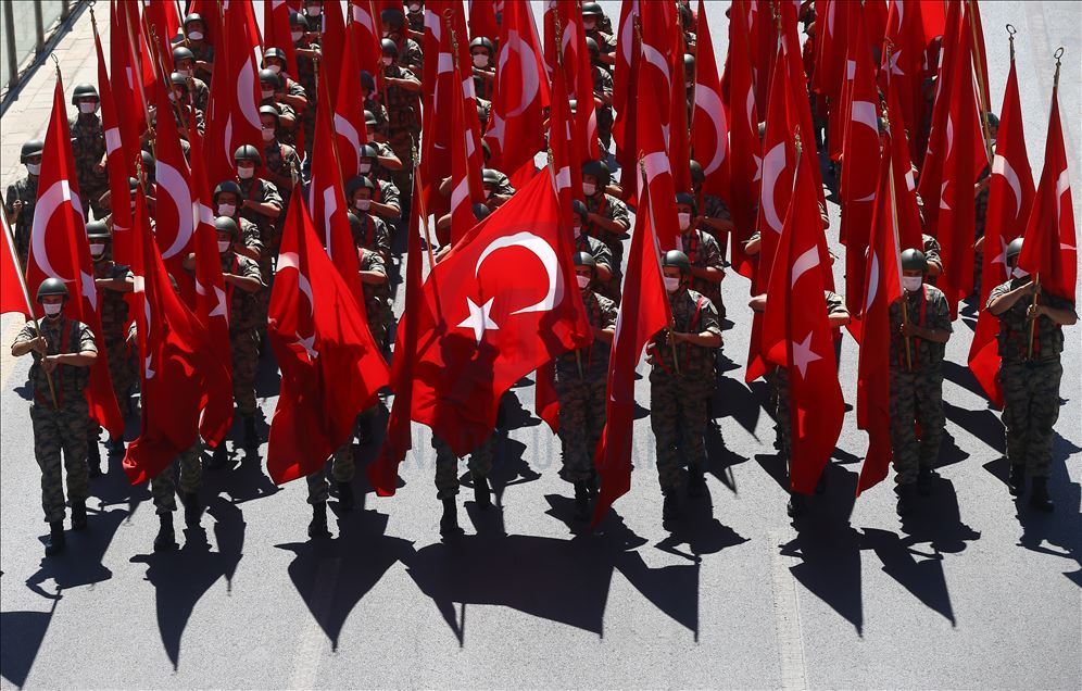 Başkentte 30 Ağustos Kortej Yürüyüşü