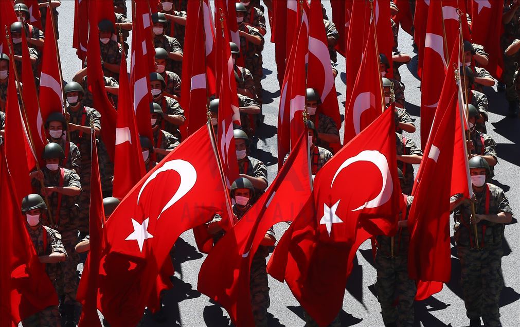 Başkentte 30 Ağustos Kortej Yürüyüşü