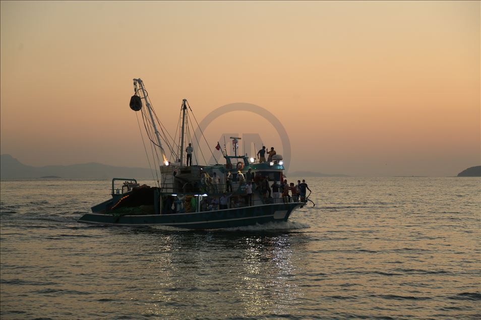 Muğla'da balıkçılar "vira bismillah" dedi
