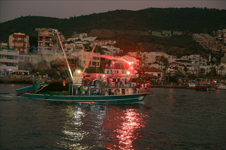 Muğla'da balıkçılar "vira bismillah" dedi
