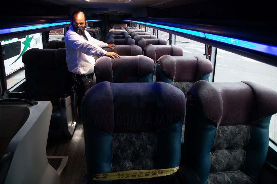 El terminal de transporte de Bogotá reactiva sus servicios al público durante la pandemia