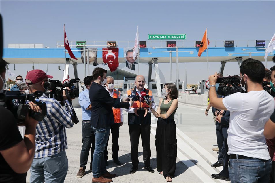 Ankara-Niğde Otoyolu'nun tamamlanan bölümleri yarın açılıyor