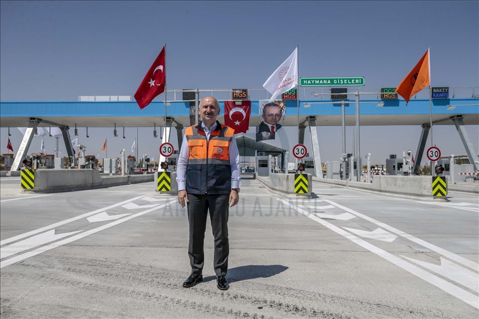 Ankara-Niğde Otoyolu'nun tamamlanan bölümleri yarın açılıyor