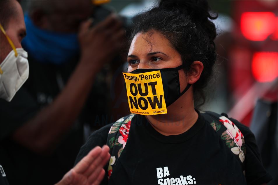New York'ta Trump karşıtı protesto düzenlendi