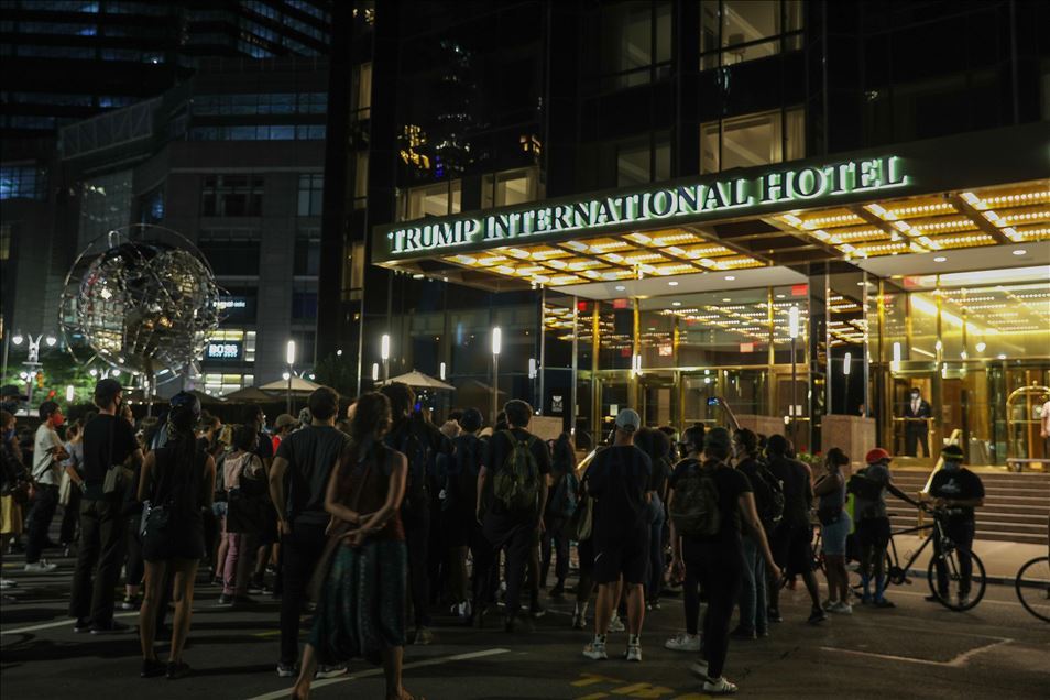 New York'ta Trump karşıtı protesto düzenlendi