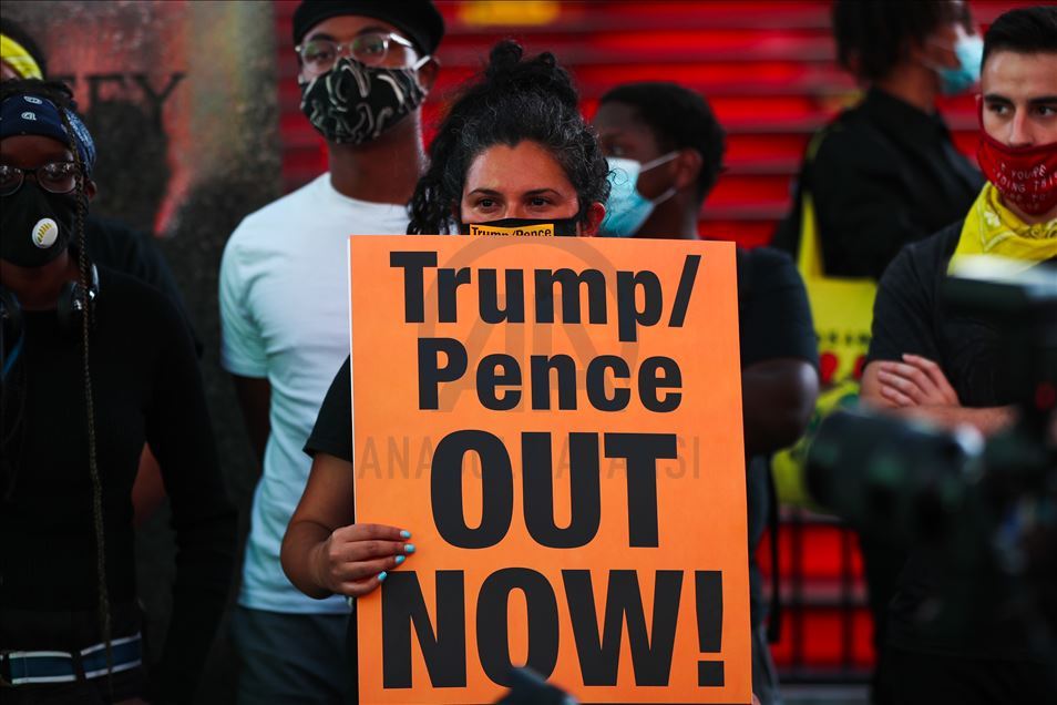 New York'ta Trump karşıtı protesto düzenlendi