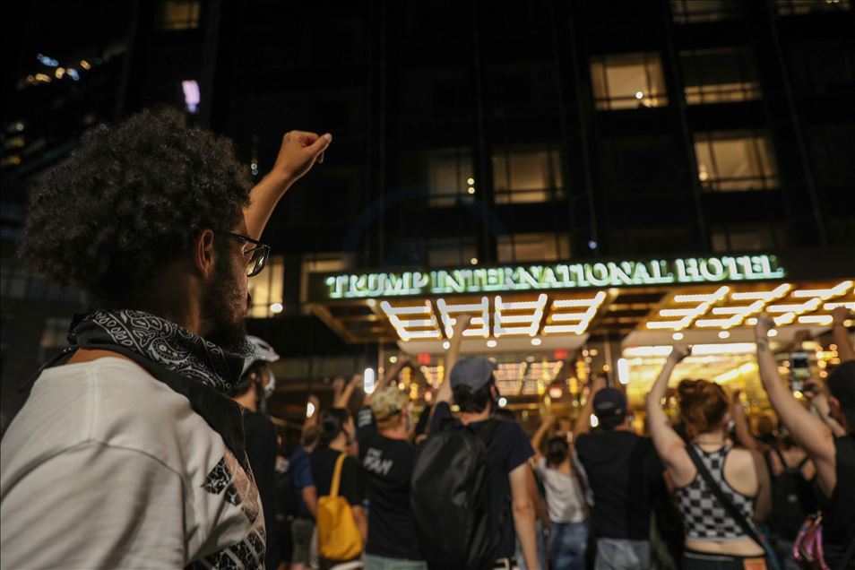 New York'ta Trump karşıtı protesto düzenlendi