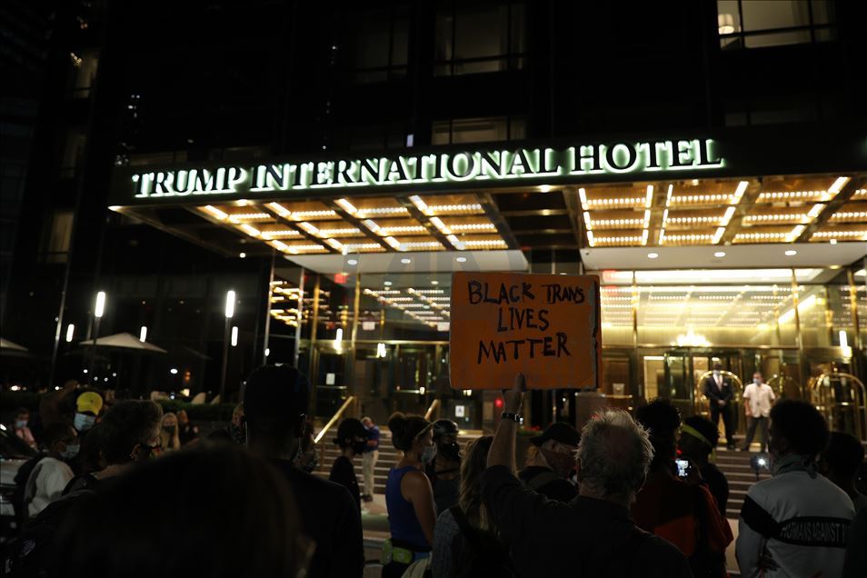 New York'ta Trump karşıtı protesto düzenlendi
