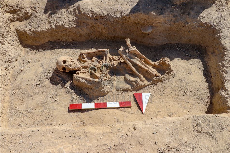 Urartu woman buried with jewelry discovered in Turkey's Van