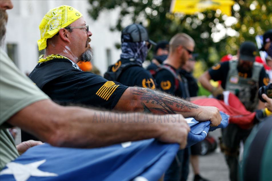 Trump Supporters Display Flags and Guns in State Capitol