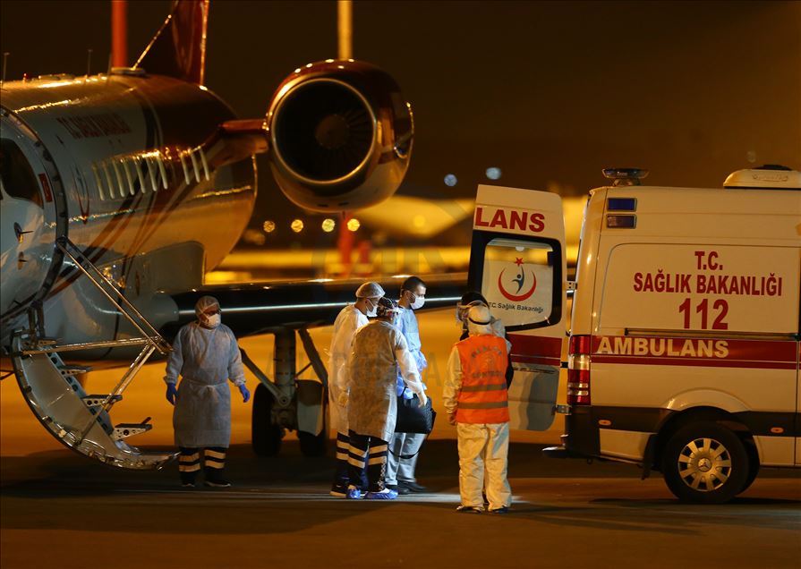 چهار شهروند ترکیه‌ای مبتلا به کرونا برای درمان به کشور منتقل شدند
