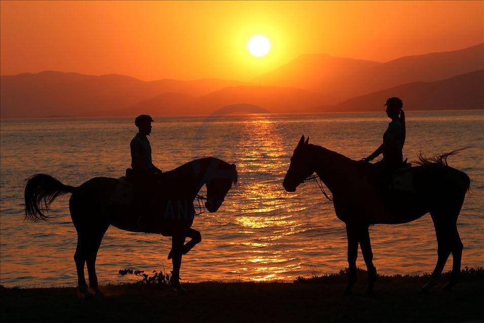 Atardecer en Aydin, Turquía