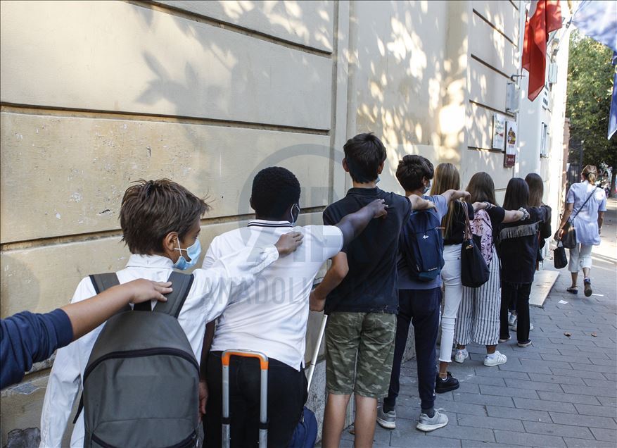 Schools reopening in Italy after the forced closure