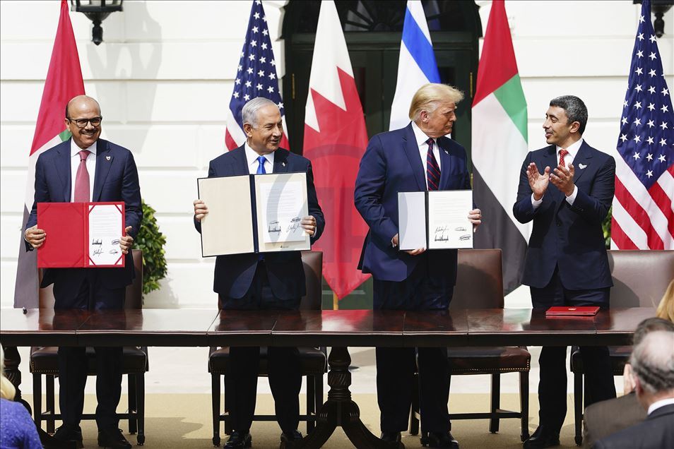 President Trump hosts Abraham Accords signing ceremony at White House