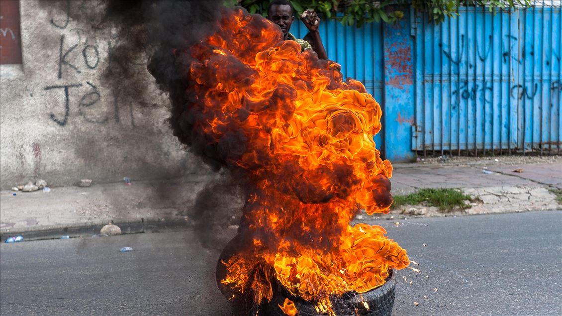 Haiti'de iktidar partisi karşıtı protesto düzenlendi 