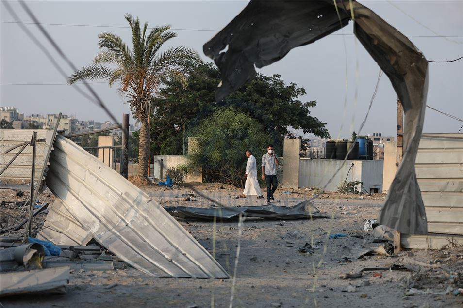 Армия Израиля нанесла удары по объектам военного крыла ХАМАС в секторе Газа
